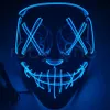Halloween Mask a mené Light Up Funny Masks The Purge Election Year Great Festival Cosplay Costume Supplies Party Mask RRA43314293802