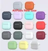 200 pcs / lote adequado para os airpods 3 nova manga protetora anti-caça fivela fábrica estoque maçã bluetooth 3 geração de silicone manga fone de ouvido