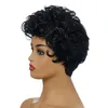 Perruque Synthétique Bobo Short Bobo Pelucas Perruques à haute température Perruques Perruques de Cheveux Humains Wig-264