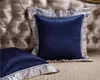 Blue Silver Silk Cotton Satin Jacquard Luxury Chinese Bedding Set Queen King size Bedding Set Bed Sheet/Spread Set Duvet Cover H0913