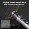 Microphone sans fil G-MARK X220U UHF enregistrement karaoké portable batterie au Lithium 2 canaux Distance de réception de 50 m