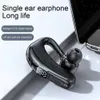 Bluetooth 5.0 kulaklık tek kulak kablosuz kulaklık gürültüsü, mikrofon eller serbest cep telefonları ile led dijital ekranlı su geçirmez kulaklık