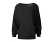 Suéteres femininos Spring feminina Supula de malha solta suéter Tops feminino Moda O-pescoço Oneco comprido Manga Ladies Pullover Jumper Bat Wing