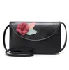 HBP Kvinnors One-Shoulder Bag Fashion Small Square Purse Tide Crossbody Girl's Flower Messenger Väskor