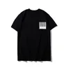 Letnie designerskie t-shirty dla mężczyzn Litery Geometryczne koszulki z nadrukiem Modna koszulka Casual Męskie damskie koszulki uliczne Koszulki z krótkim rękawem Top Odzież S-2XL Czarny biały