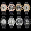 Forsining Convex Glass Stylish Tourbillion 3D Designer Äkta läderband Mens Klockor Top Märke Luxury Automatic Watch Clock Q0902