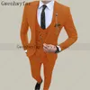 Gwenhwyfar moda turkus Turquoises Tuxedos One Button Męskie garnitury oblubieńca obiadowy obiad Najlepszy mężczyzna (kurtka+spodnie+kamizelka) x0909