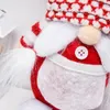 Weihnachten gesichtslos handgemachte Gnome Santa Stoffpuppe Ornament schwedische Figuren Urlaub Haus Garten Dekoration liefert