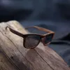 Polarisierte Sonnenbrille Retro Herren und Damen handgefertigte Holzsonnenbrille für Freunde als Geschenke AG005b Drop OEM3357282