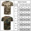 Mens Casual Camo T Shirt Camouflage Army Military Hunting Fishing Muscle Tops 210714