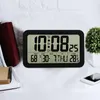 Timers klok met binnen temperatuur vochtigheid digitale wand bureau batterij bedienen groot display m0xc