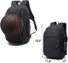 Rucksack TUGUAN Marke Basketball-Rucksäcke mit USB-Ladegerät Schultasche Pro Sport Wasserdicht Ultra-große Kapazität