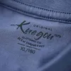 Keegou liso algodão modal homens t-shirt mangas curtas roupas de verão moda camiseta para homens top plus size DT-5939 210707