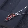 GEM039Sバレエ925 Sterling Silver Birthstone 294ct Natural Garnet Gemstone Pendant Necklace Wedding Fine Jewelry for Women PA5798580