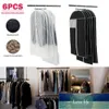 6 pièces housses de vêtement sacs anti-poussière vêtements couvre blanc costume sac robe couverture avec fermeture éclair pleine longueur, PEACoat sacs sacs à vêtements