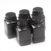 SHBK 250 ml Lege UV Textile Solvent Gevulde plastic fles Jar Zwart Corrosiebestendig voor A3 A4 DTG DTF Printer Reserveonderdelen962736852147