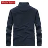 Pull Vestes Homme Grande Taille Vêtements HOMMES MODE Hommes Vestes Sans Capuche Hommes Printemps Jaket Vêtements Uniforme Militaire 211009