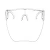 Designer Transparente Gesichtsmaske Herren Damen Gesichtsschutz Schutzbrille Schutzbrille Sicherheitsblockbrille Anti-Spray-Maske Protec