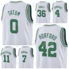 75 ° Anniversario Basket Stampa Jabari Parker Jersey Jayson Tatum Romeo Langford Grant Williams Dennis Schroder Jaylen Brown Marcus Smart Man Woman Youth