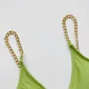 2022 مثير جوفاء سلسلة ملابس النساء ثونغ قطعة واحدة المايوه monokini شاطئ بادباك موهير trikini banador بيكيني مايو biquini