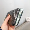 Il telefono in silicone di alta qualità riveste il marmo impermeabile per iPhone 11 12 XS MAX
