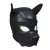 Party Masks Playx Rouge en caoutchouc rembourré Play Masque Cosplay Cosplay Full Head Oreilles 10 Colors256J