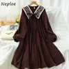 vintage cape klänning