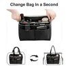 Makeup Sets Wholesale Felt Purse Insert Organizer Portable Cosmetic Bag Fit For Handbag Tote Various Multifunction Travel Lady M3