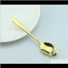 Sukrzowa czaszka Łyżka Ze Stali Nierdzewnej Srebra Naczynia Do Herbaty Kawa łyżki Sztućce Tea Spoon 3 Kolory Kka8123 QWjoi Tuue2