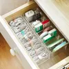 Storage Boxes & Bins Desktop Organizer 8 Cells Clear Charging Cable Charger Box Multifunctional Small Items Pins Note Pads Case