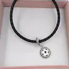 Trendiga smycken gör kit fotboll charms pandora 925 sterling silver anklet armband för tonåringar kvinnor par kedja spacer pärlor halsband hängsmycke bangle eng792018_16