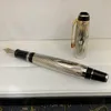 Yamalang Högkvalitativ lyxspenna Metal Ritning Surface Roller Ball Penes and Ink-Pen Classic Brand Fountain Pens School315m