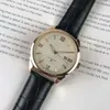 2024 high quality OMG fashion men's watch solid color simple style dial display calendar with buckle belt