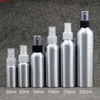 30ml 50ml 100ml 120ml 150ml 250ml Bouteille de pulvérisation en aluminium Vide Maquillage Eau Métal Pulvérisateur Cosmétique Toners Emballage Conteneur meilleure qualité