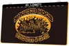 LD6671 Sailsuced Hogs BBQ Bar Grill 3D Gravure LED Light Sign Groothandel Retail