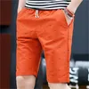 Summer Casual Mens Short Pants Cotton Elastic Waist Printing Trousers Mens shorts Halloween Party Pants 210322