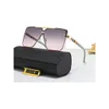 Dames Designer Sunglasses Merk klassiek geruite heren en vrouwen Gafas Strand Goggles Dames Glazen in 7 kleuren Hoge kwaliteit