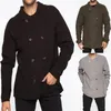 double breasted cardigan mens