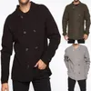 doppio petto cardigan mens