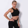 Haute élasticité Sport soutien-gorge maille Patchwork confortable Bralette Gym brassière antichoc entraînement débardeur Deportiva Mujer 210514