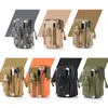 Universal Outdoor Tactical Holster Military Molle Hip Waist Belt Bag Wallet Pouch Purse Phone Cases with Zipper for iPhone/Samsung/LG/SONY