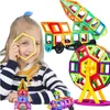 300pcs Designer Magnético construtor tamanho grande DIY ímã brinquedos blocos de construção magnética brinquedos educativos para crianças presentes q0723