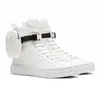 REFYLON Wheel Luxury Designers Chaussures hommes Femmes Sneakers High-Top Nylon Pouche en cuir Lacets Coton 14 cm Jame