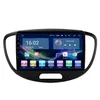 سيارة سيارة دي في دي لاعب راديو مسجل ل Hyundai I10 2008-2012 2 DIN Android Head Unit مع Bluetooth WiFi GPS