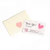 100 pièces cartes en papier Kraft merci pour votre carte de commande pour les fournitures de petite entreprise carte de remerciement cartes de visite personnalisées 2021 nouveau H1231