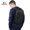 Kingsons Ultra-Slim 15.6 "Plecak do laptopa dla mężczyzn Anti-Theft Plecaki Wysokiej jakości torby szkolne Wodoodporna Mochila Moda 210929