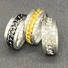 8MM Stainless Steel Hip Hop Trendy Beer Finger Band Rings For Men Party Club Wear Male Lucky Jewelry Gift