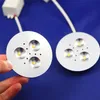 Pezzi di spedizione gratuiti LED sotto le luci del disco dell'armadio 3w 4w per faretti con lampada a lampadina