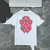 新しいスタイルのデザイナー衣料メンズTシャツTEEクロスレディース半袖クロームTシャツカップルTシャツカジュアルプリントサマーティークルーネック6 NXPT