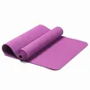 Tapis de yoga à surface antidérapante texturé TPE amical, personnalisé en daim épais Eva de 6mm, Pu imprimé Logo personnalisé 1401645